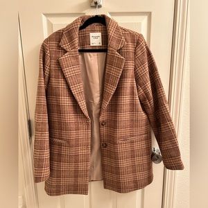 Abercrombie & Fitch Heavyweight Wool-Blend Blazer Coat